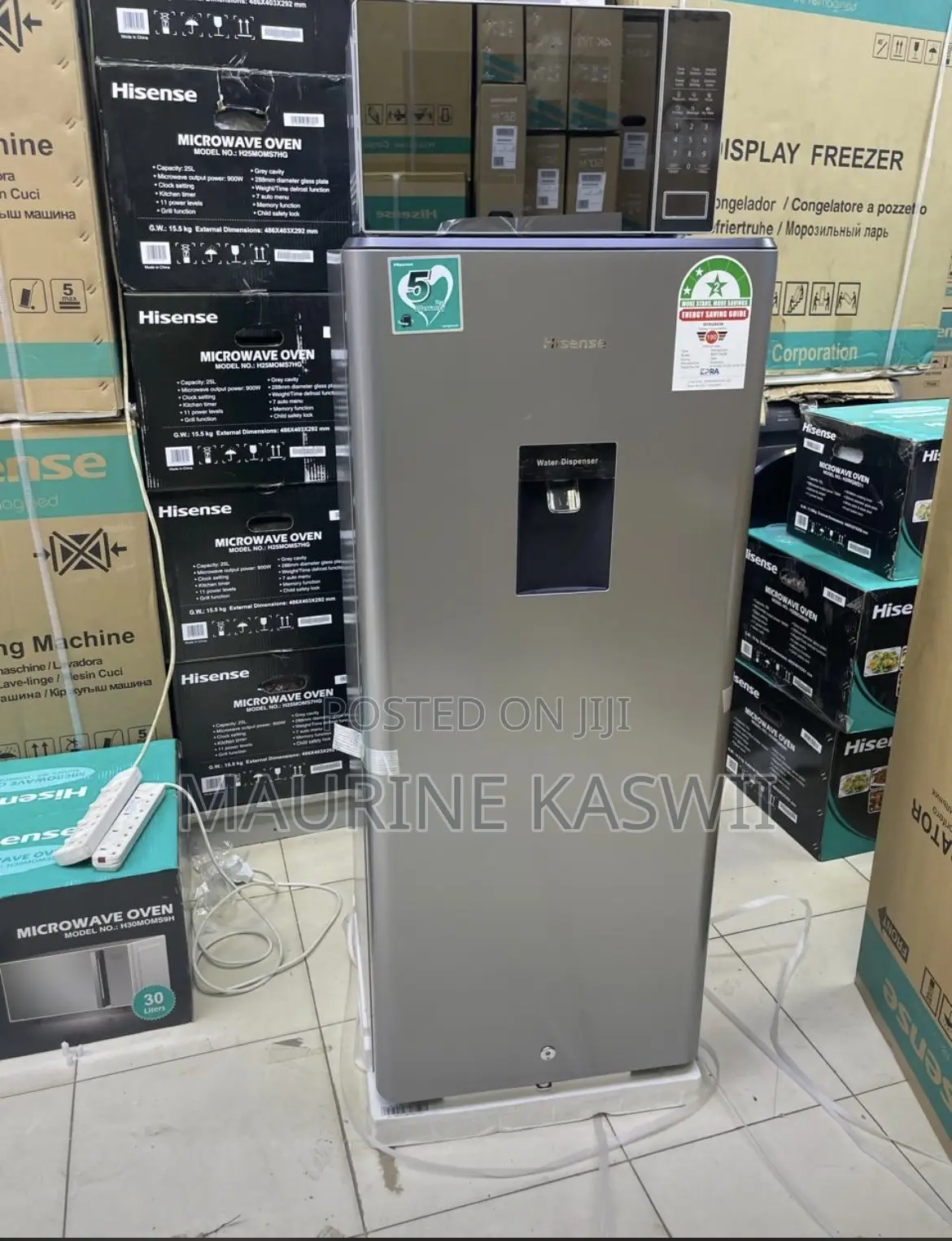 Hisense 176 Liter Single Door Refridgerator With Dispenser