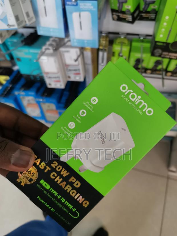 Oraimo Powercube 20 20W Wall Charger Kit - thumbnail 3