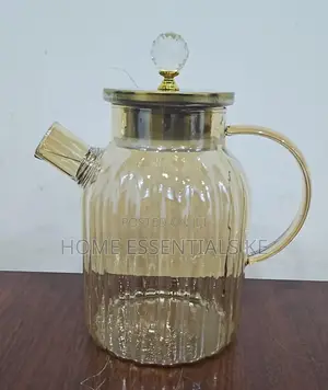1.8L Chapin Golden Glass Pitcher Tea Pot