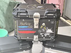 Sports Motorbikebike Metallic Top Box 45litres