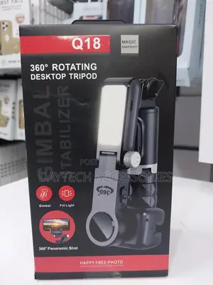 Q18 Smartphone Gimbal Stabilizer Handheld Selfiestick Tripod