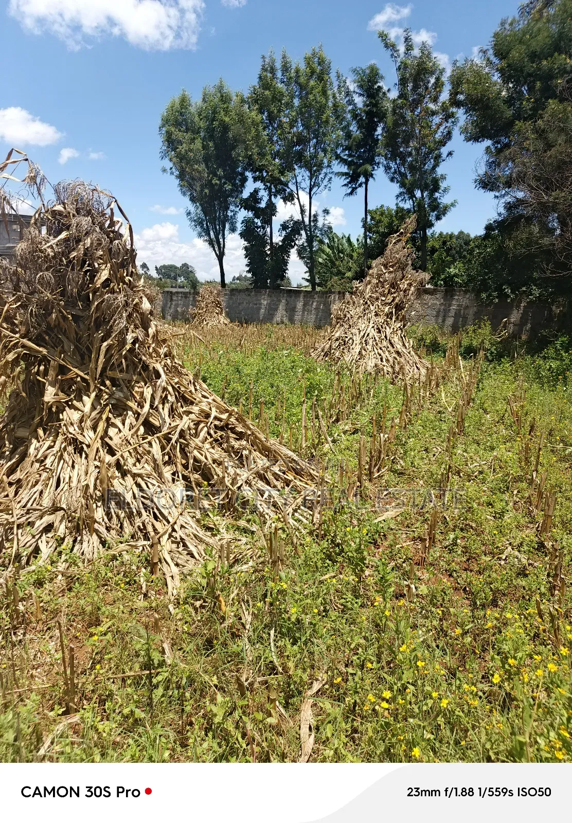 1/4 Plot Plus 1/8 Kiplombe Eldoret With Title.
