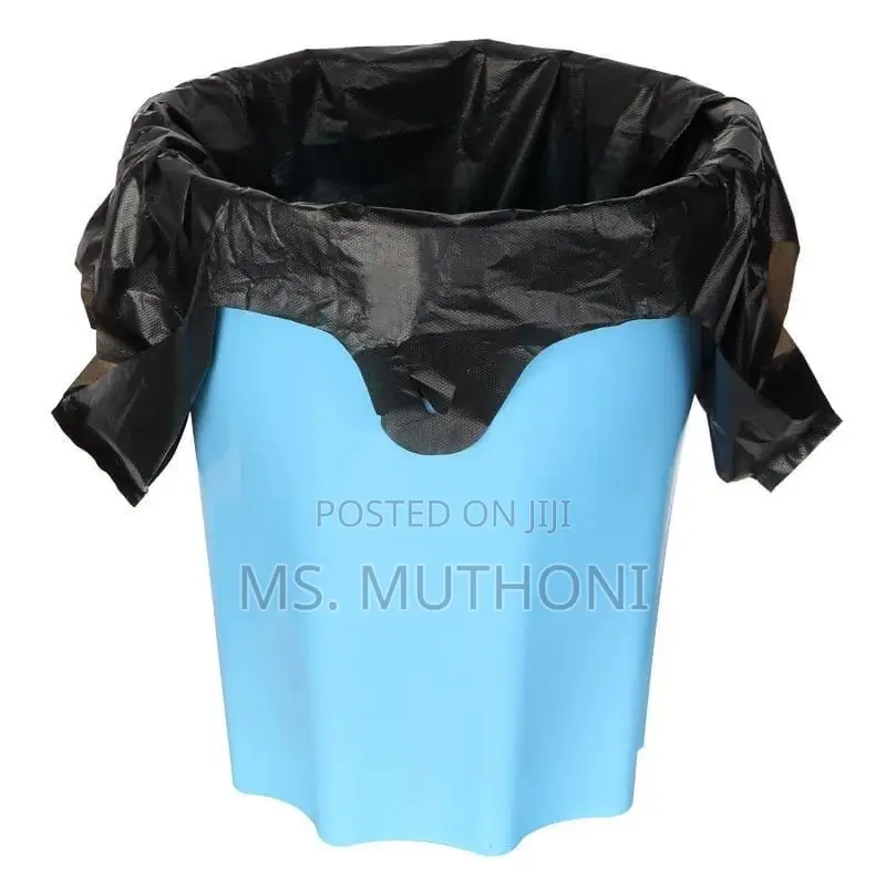 50 Pieces Handle Tie Trash Bags