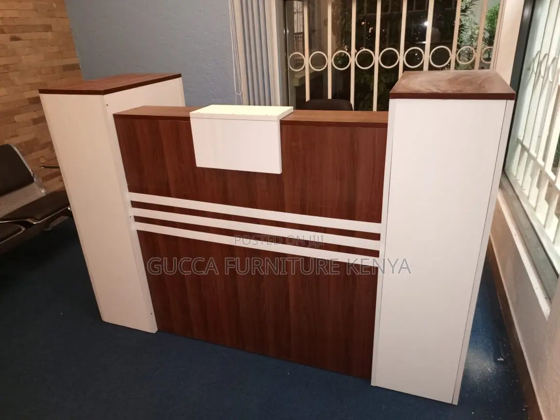 Reception Desk: 1.8 Meters Custom Design Reception Desk