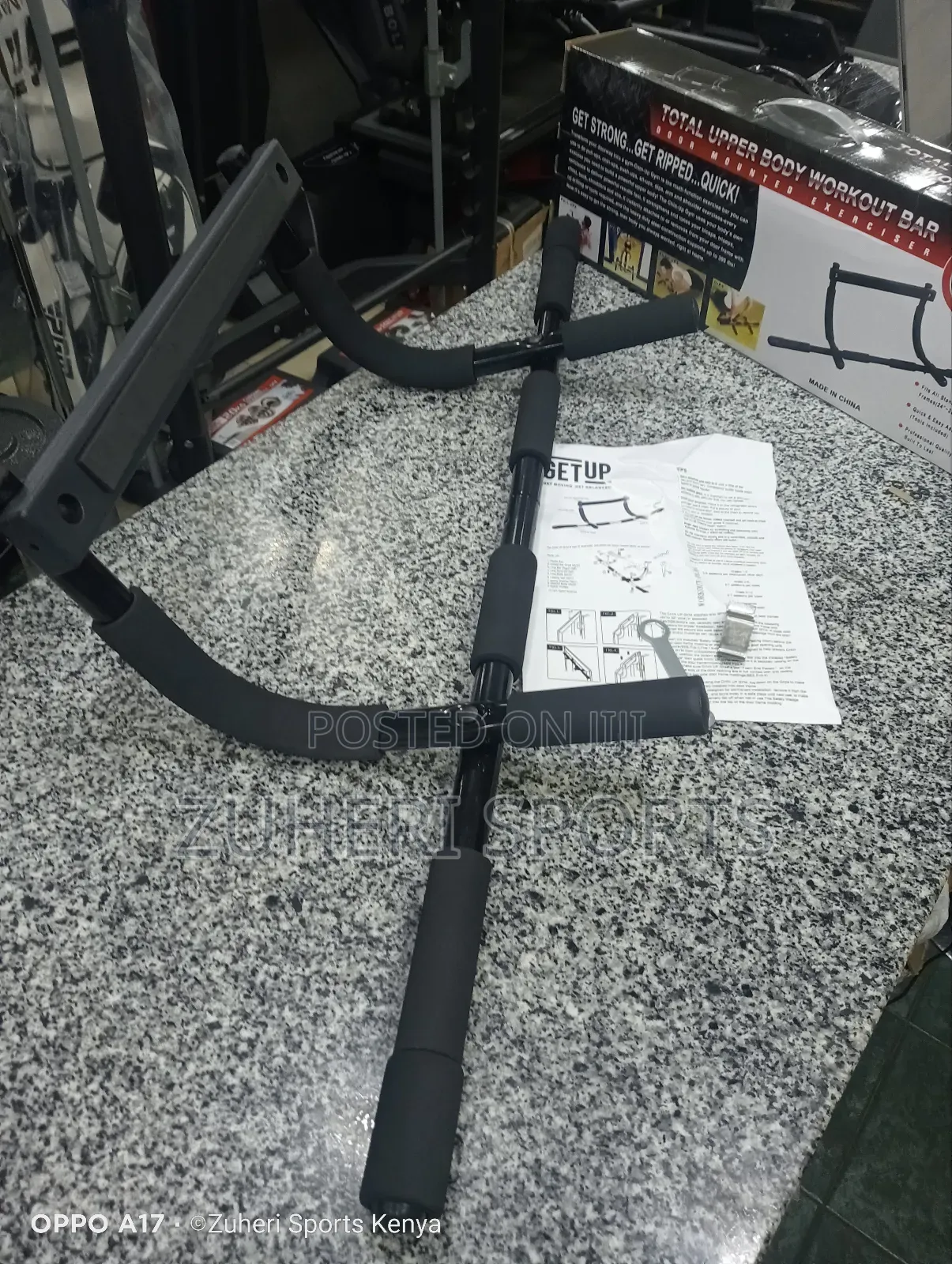 Door Mounted Pull Up Bar