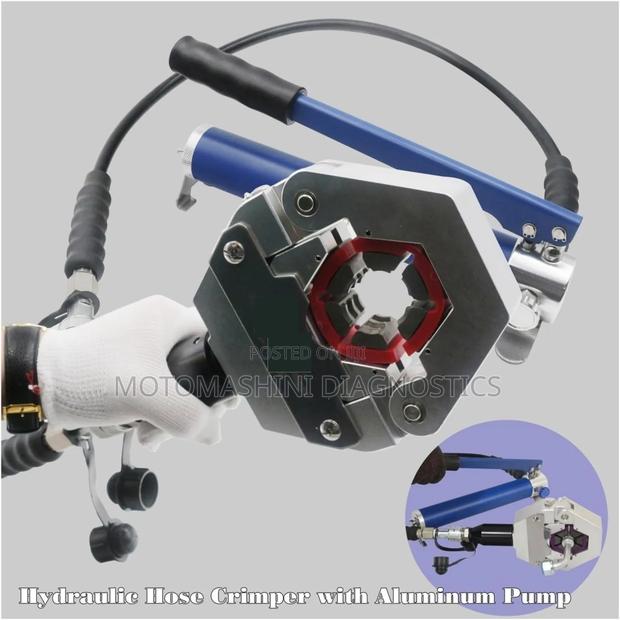 Hydraulic Hose Crimping Tool for Barbed and Beaded Hose - main view