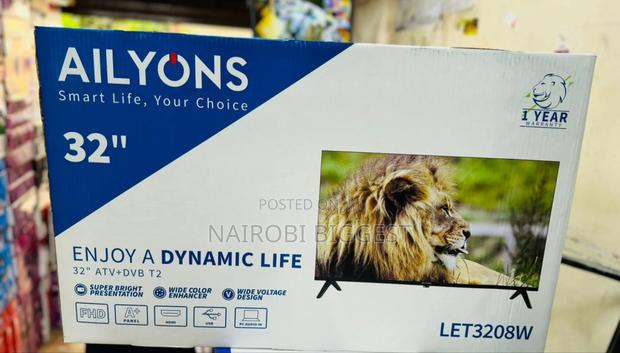 Ailyons 32" Digital Frameless Television - thumbnail 2