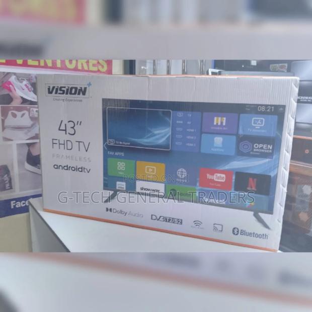 Vision 43" FHD Frameless, Youtube, Netflix, Inbuilt Decoder - main view