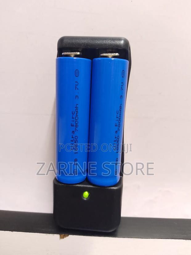 Rechargeable Batteries 3.7v Charger With 2 Batteries