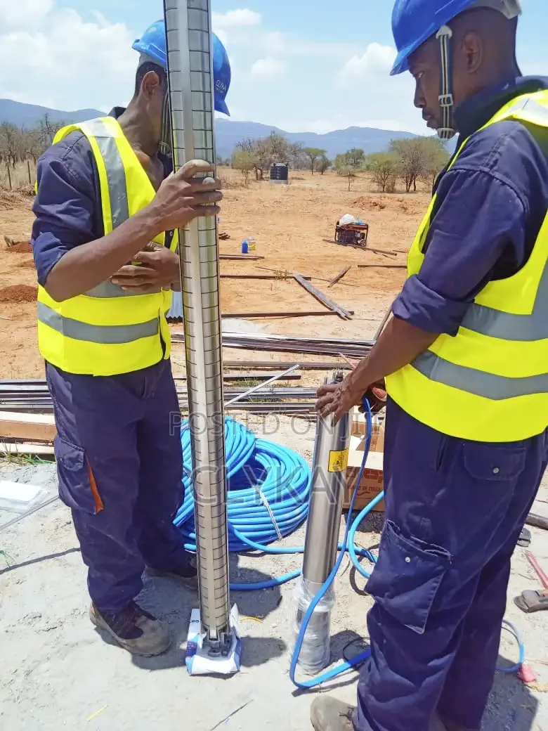 Solar-Powered Borehole Water Pumps and Installation Works