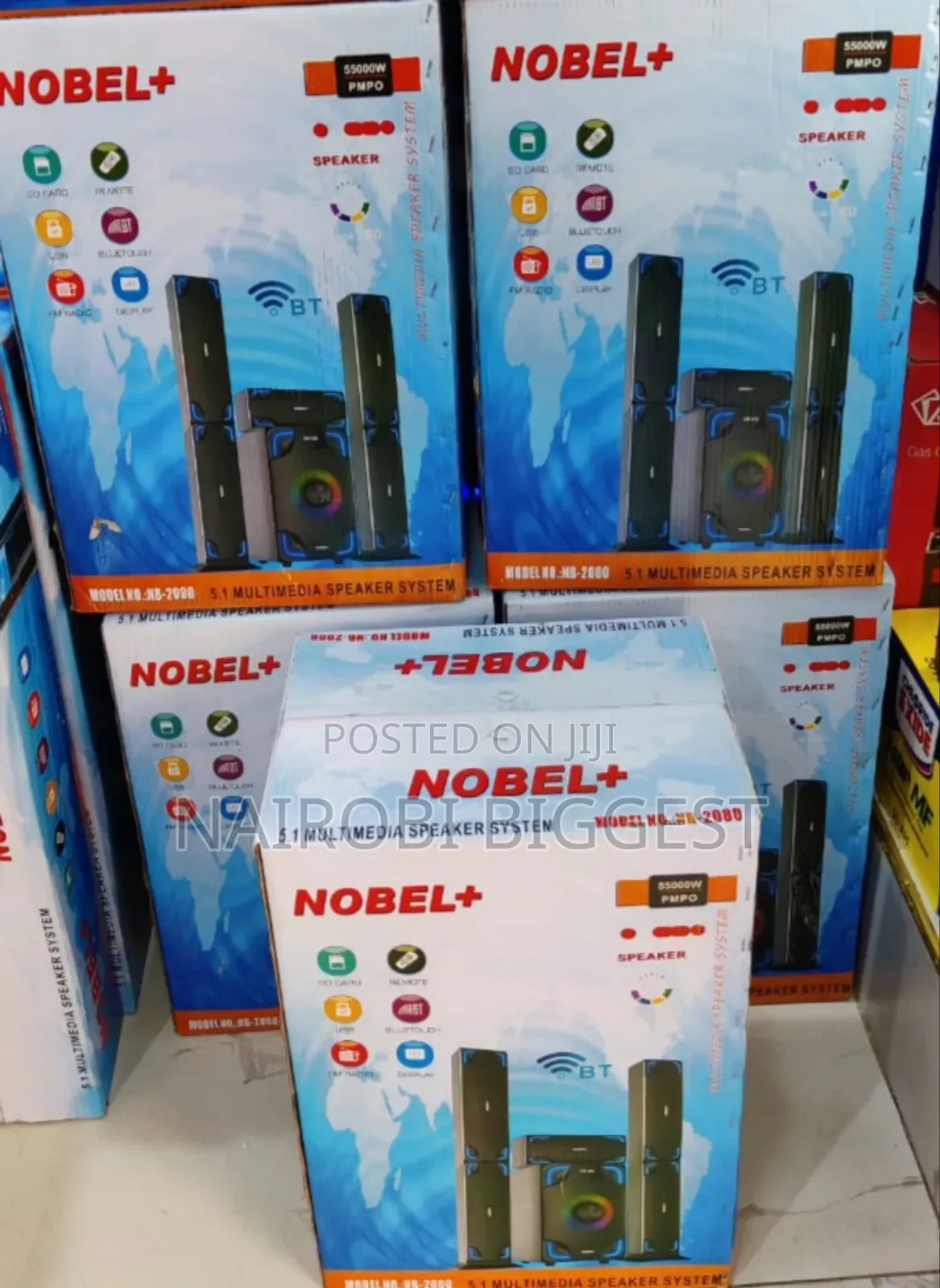 Nobel Woofer 5.1 NB2080 Home Theatre System