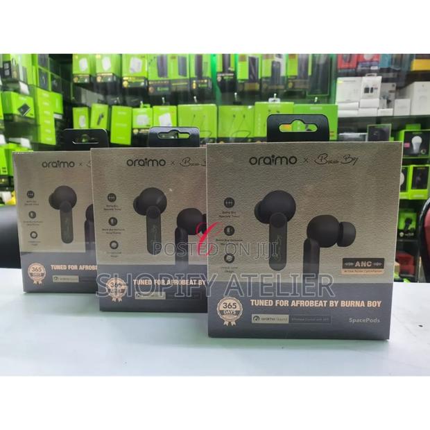 Oraimo Spacepods Earbuds Tuned by Burna Boy Afrobeat - main view