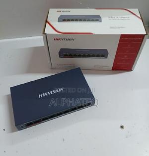 Hikvision 8-Port Switch With 8-Port Poe+ - - thumbnail 2