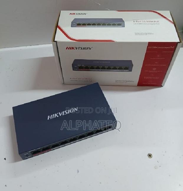 Hikvision 8-Port Switch With 8-Port Poe+ -