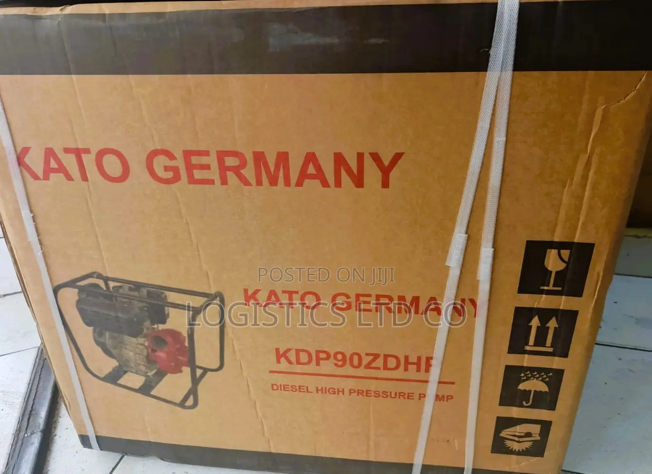 Kato Germany 3" Inch Diesel Water Pump 16HP