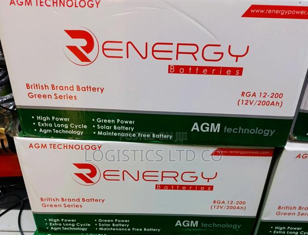 Renergy 200ah 12V Deep Cycle Battery