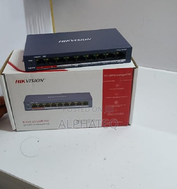 8CH POE Switch 108mbps Smart IP Switch Standard POE RJ45 - main view