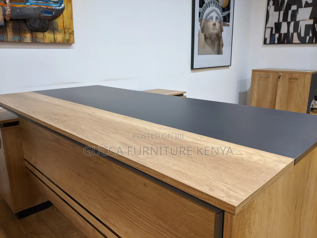 Office Desk: Customized 1800mm L-Fashioned Office Desk