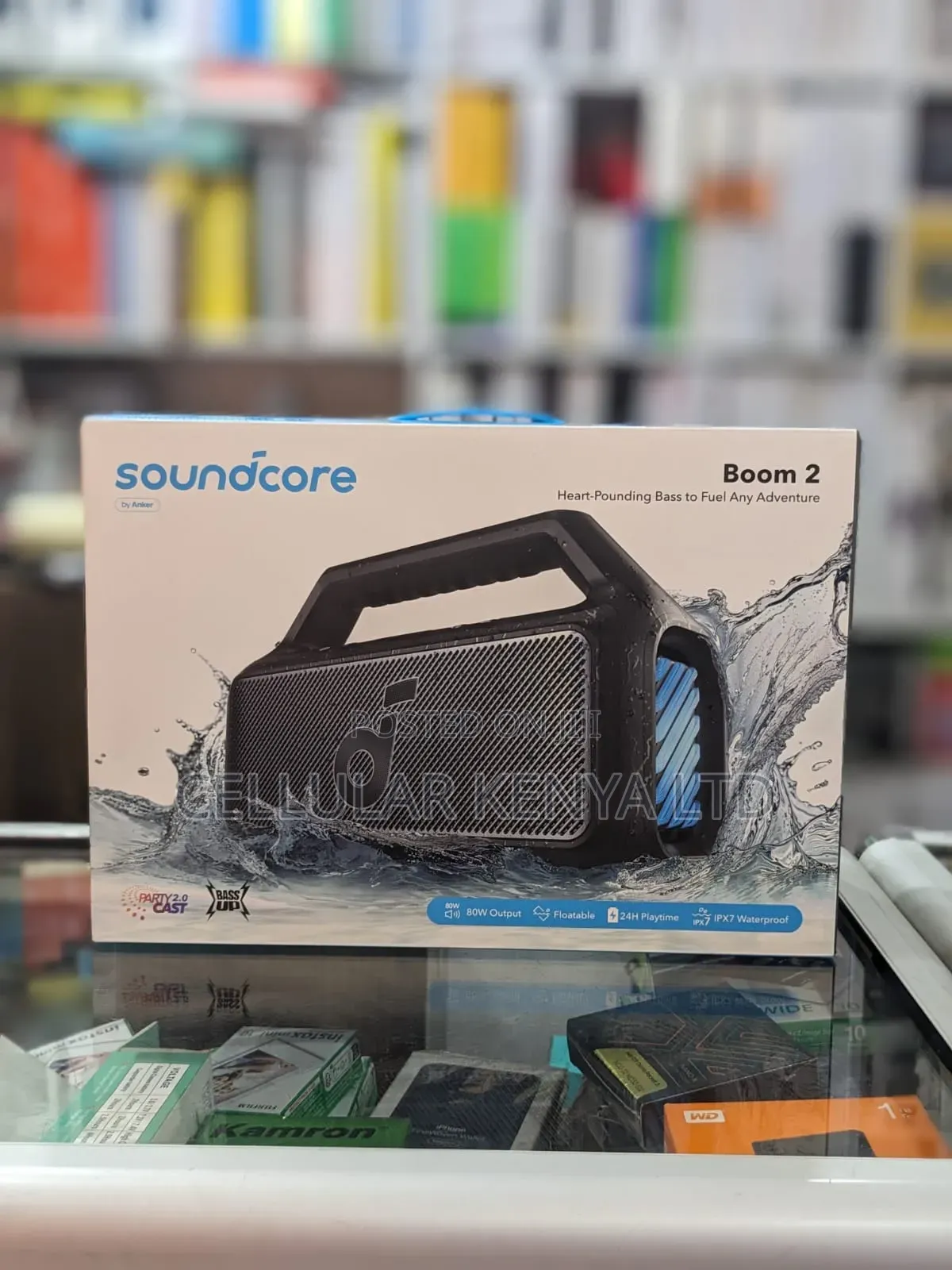Anker Soundcore Boom 2 Portable Bluetooth Speaker 80w
