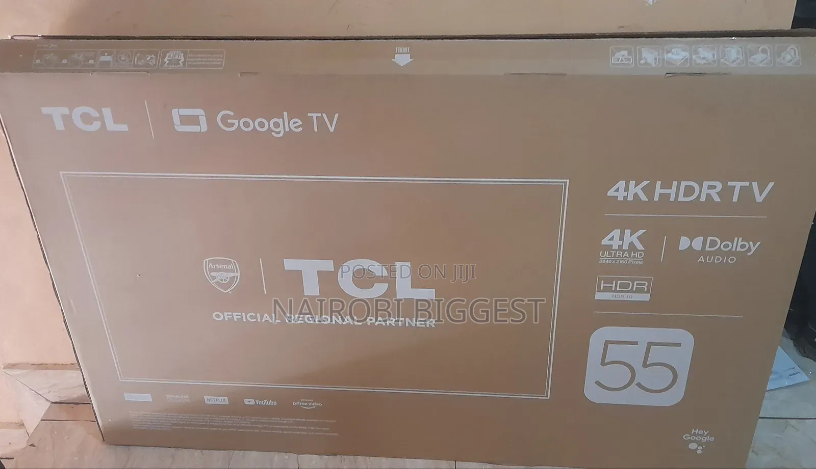 TCL 55" Smart P635 Original 4khdr Google Television
