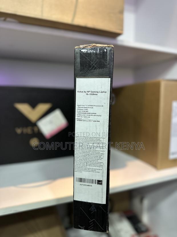 New Laptop HP Victus 16 16GB Intel Core I7 SSD 1T - thumbnail 3