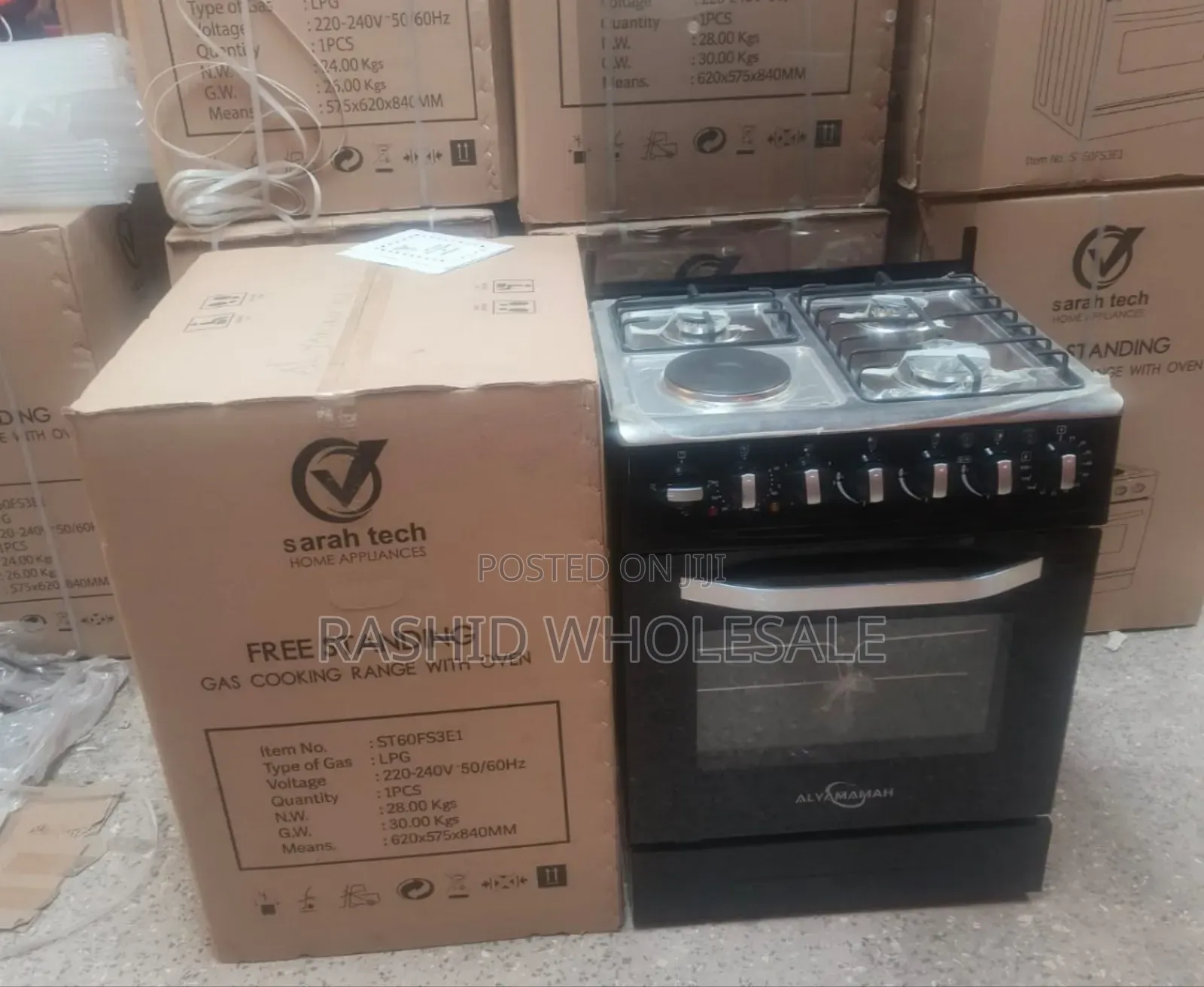 Sarahtech Cooker 3+1 Eletric Oven