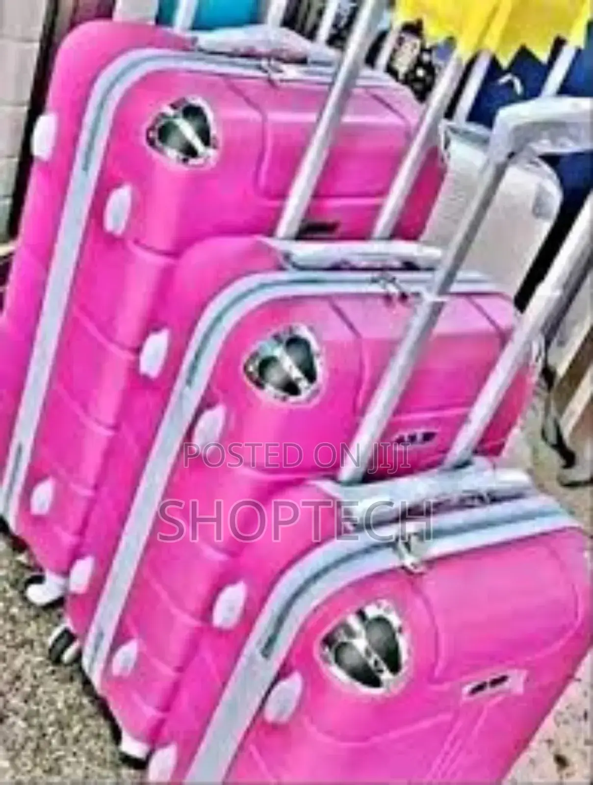3 in 1 Fibre Laxurious Suitcase Briefcase Travel Bag