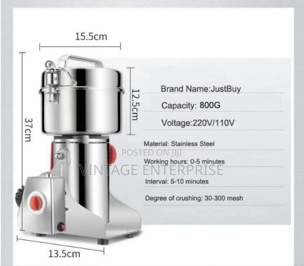 *Electric Cereal Grain/ Herb Grinder Flour Miller*