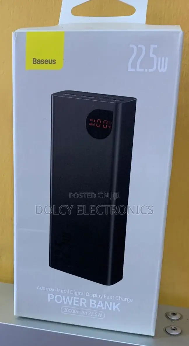 Baseus Adaman Metal 22.5W 20000mah Fast Charging Power Bank