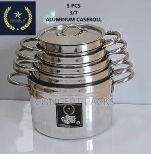 Aluminium Caseroll Premium Cookware Set of 5.