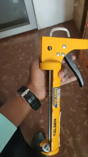 Tolsen Caulking Gun 9" Stainless Steel Silicone Gun