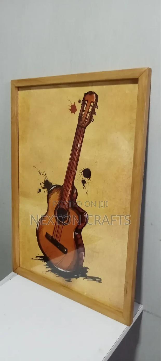 Wooden A2 Photo Frame With Artwork