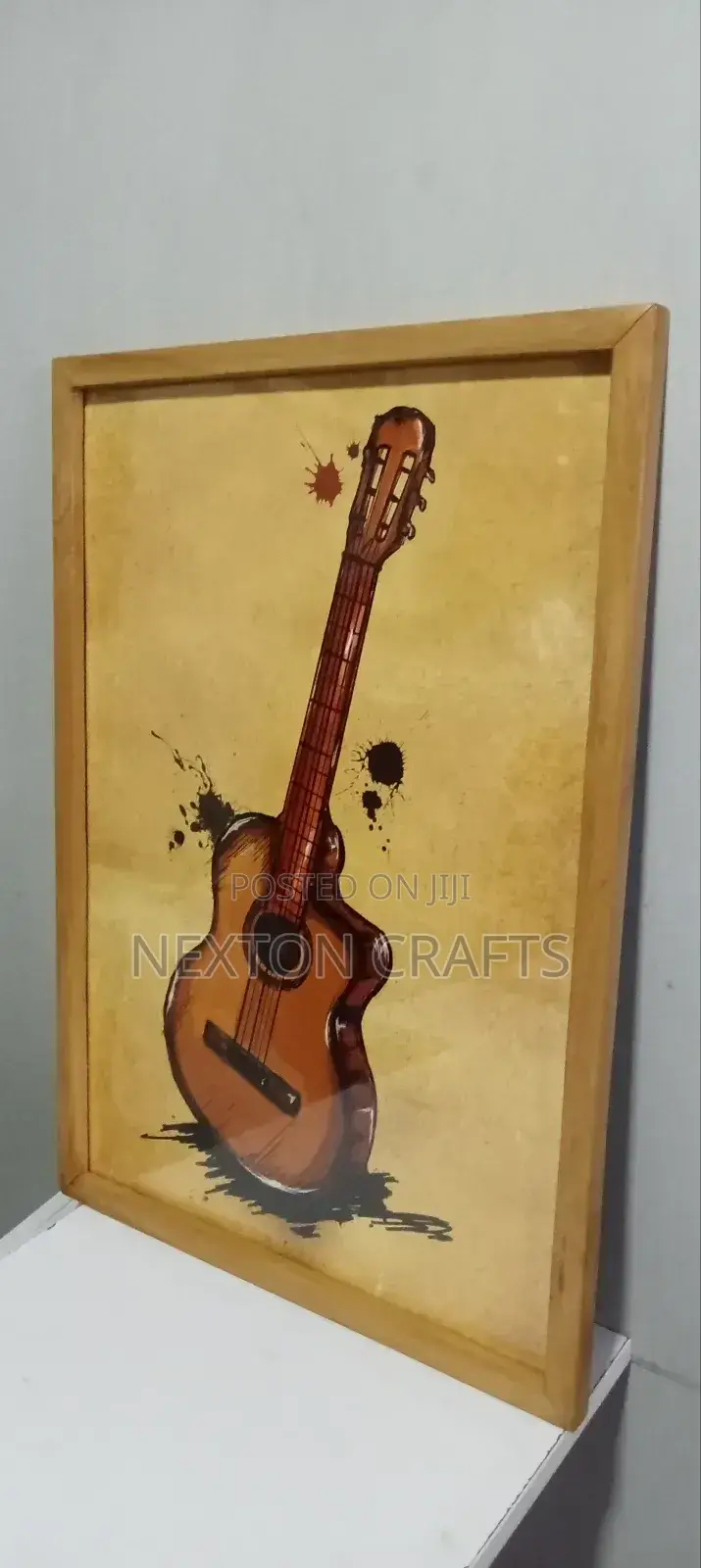 Wooden A2 Photo Frame With Artwork