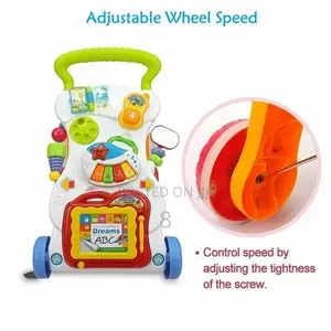 Adjustable Kids' Push Walker – Perfect for Growing Toddlers
