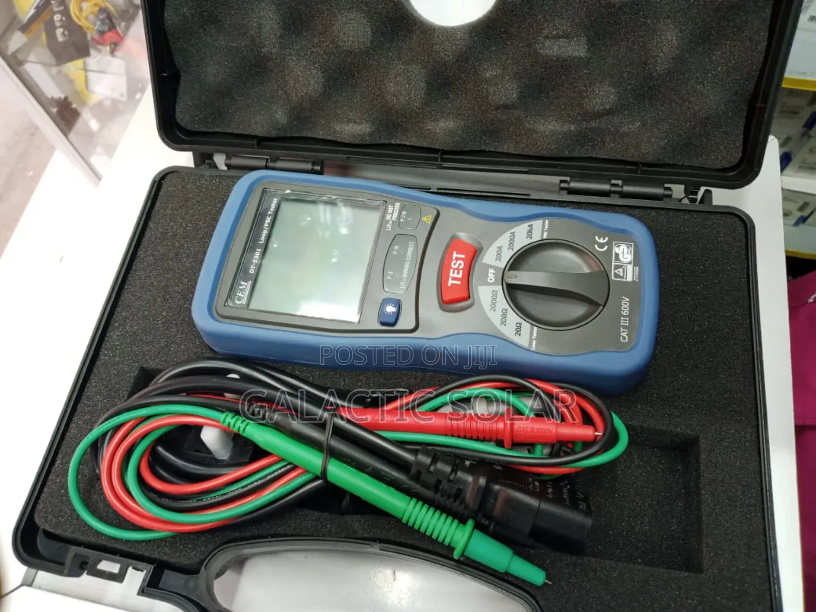 Earth Loop Impedance Tester