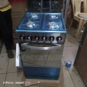Unitec 4 Burner Free Standing Gas Stove