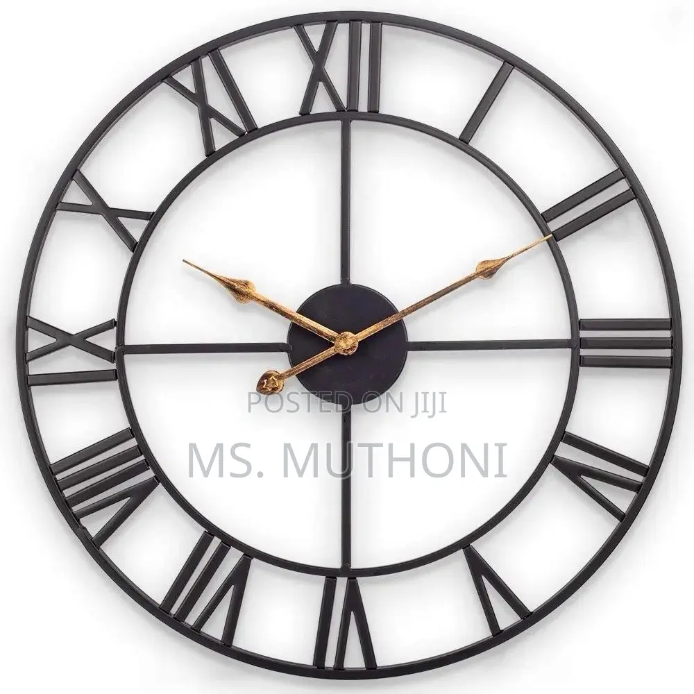 60cm Antique Roman Numerals Wall Clock*