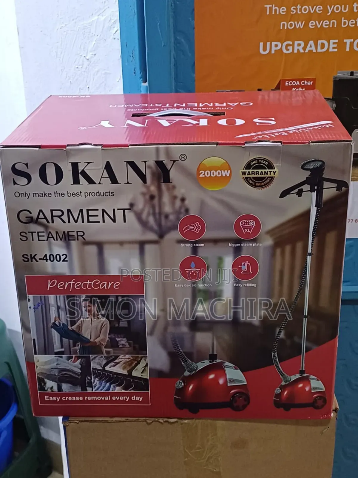 Commercial Garment Steamer. Sokany Garment Steamer