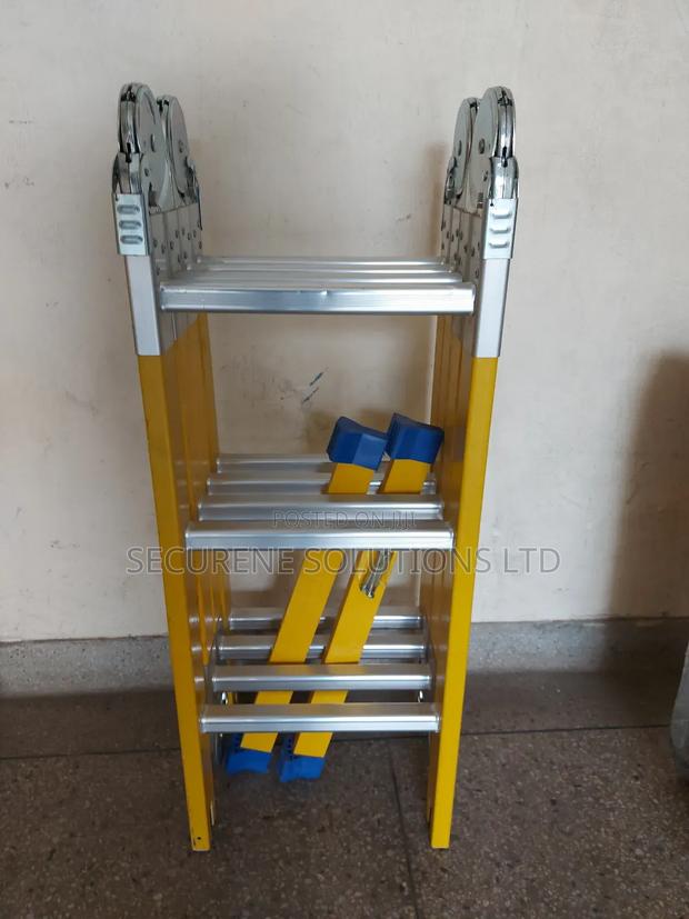 4by3/12ft/3.7m Fibreglass Multipurpose Ladders - main view