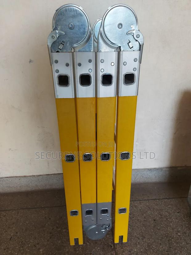 4by3/12ft/3.7m Fibreglass Multipurpose Ladders - thumbnail 3