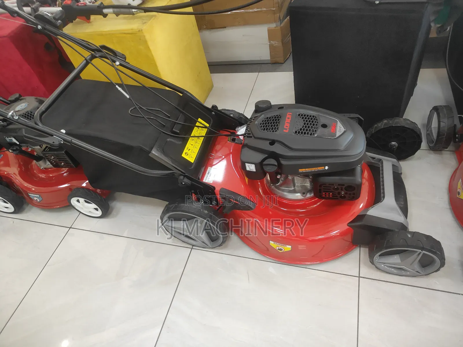 Gasoline Push Lawn Mower 4hp Heavy Duty.