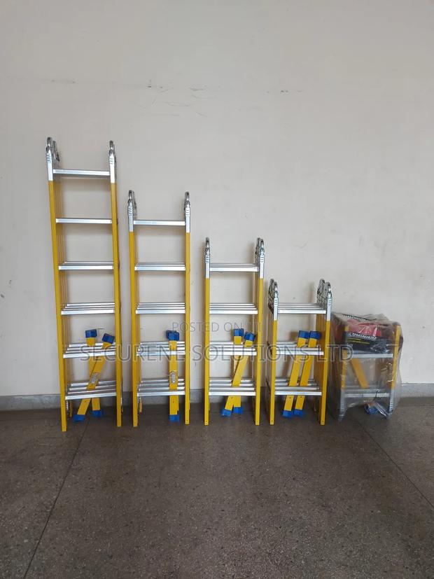 Fibreglass,Aluminium and Iron Multipurpose Ladders