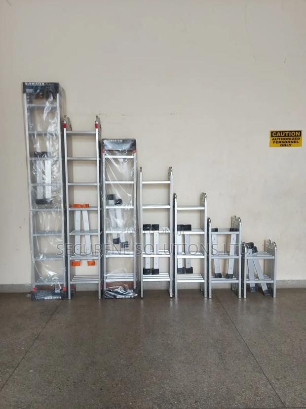 Fibreglass,Aluminium and Iron Multipurpose Ladders - thumbnail 3