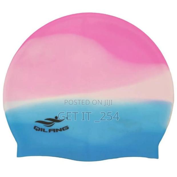 Free Size Silicon Swimming Caps - thumbnail 4