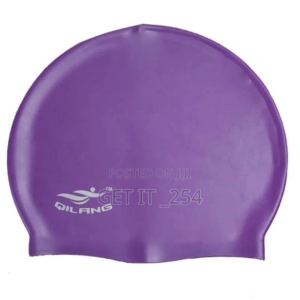 Free Size Silicon Swimming Caps - thumbnail 5