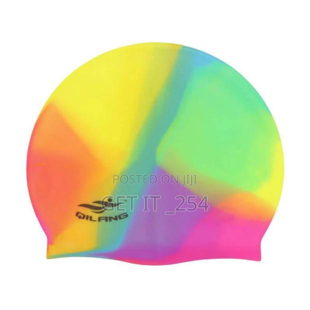 Free Size Silicon Swimming Caps - thumbnail 6