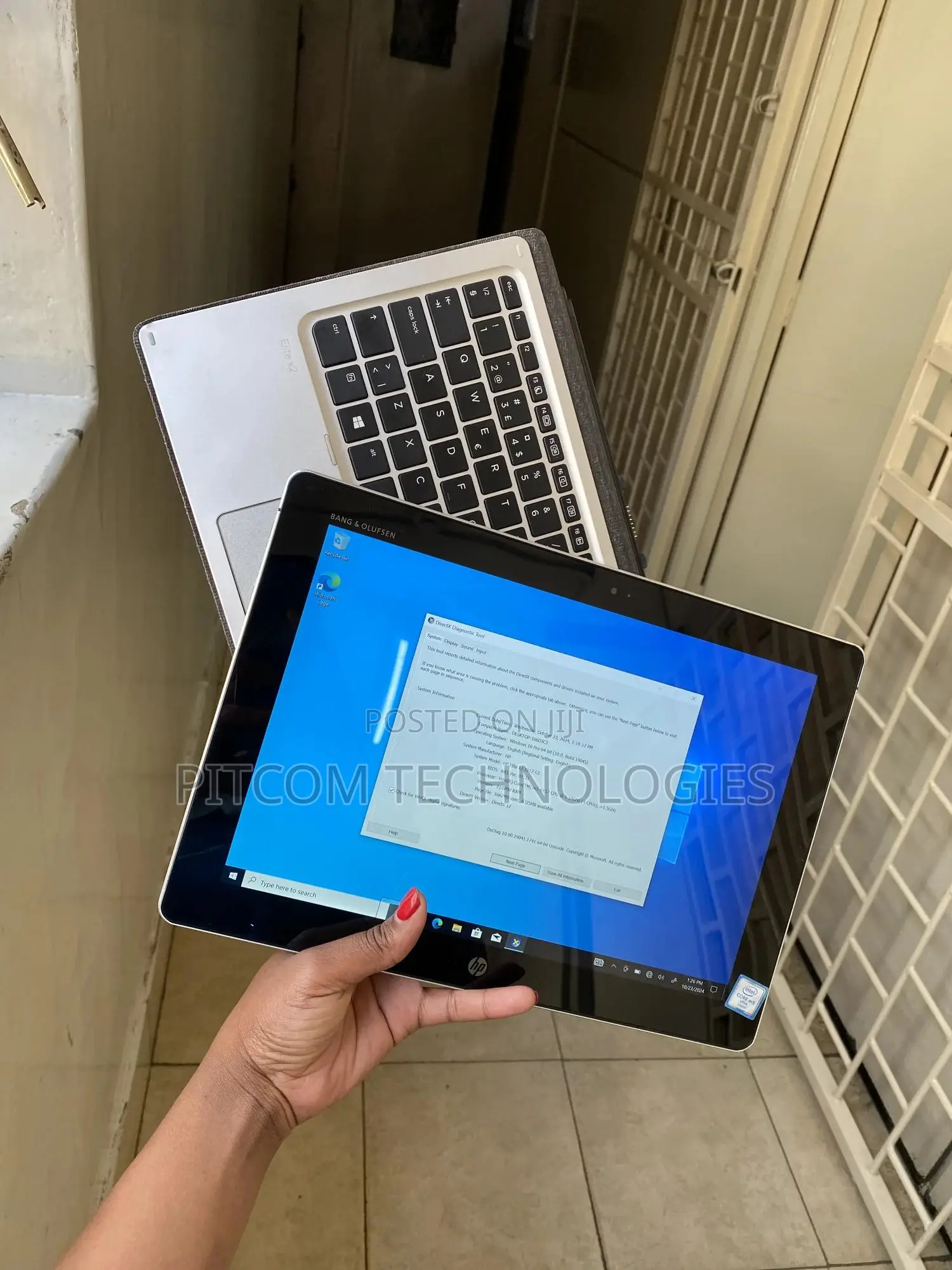 Laptop HP Elite X2 1012 8GB SSD 256GB