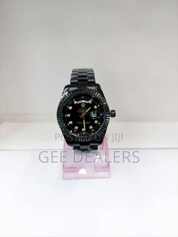 Black Rolex Wrist Watch, Rolex Watches