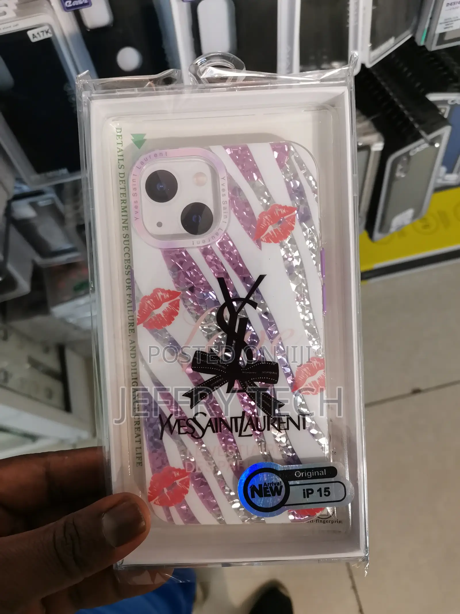 Yves Saint Laurent Case for Apple iPhone 15 Pro