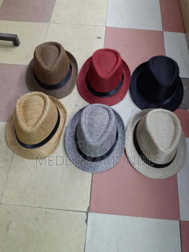 Maroon/Black/White Hats - main view